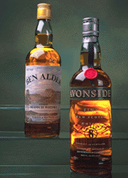 Bottles of Blended Whisky