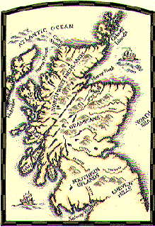 Map of Scotland