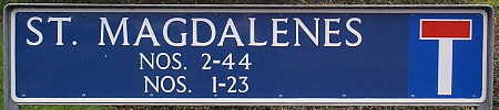 10k - Straenschild / Road Sign