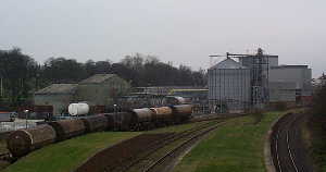 6k - Ansicht von der Bahnbrcke / View from the Railroad Bridge