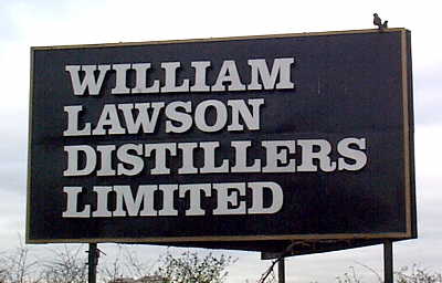 16k - Firmenschild / Distillery Sign